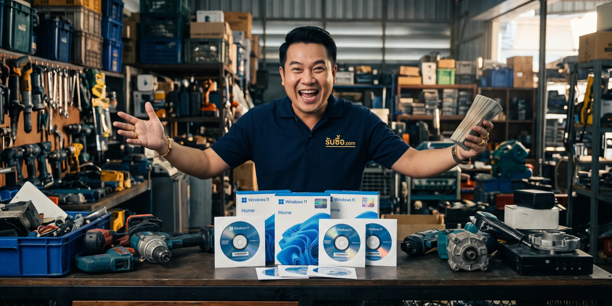 ภาพประกอบบทความ แผ่นแท้ windows 11 home