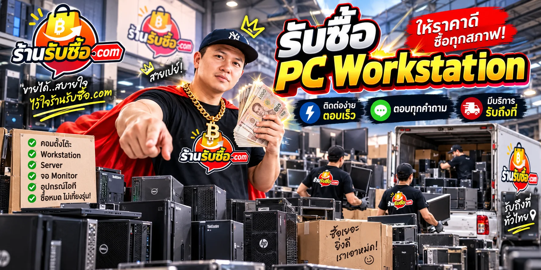 ภาพประกอบเพิ่มเติมบริการรับซื้อ PC Workstation ของร้านรับซื้อ.com รูปที่ 2